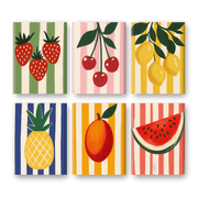 Vibrant Fruits Mini Paintings Set - Paint by Numbers Kit