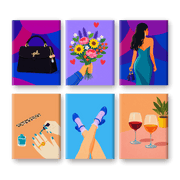 Glamour & Wine Elegance - Paint by Numbers Kit