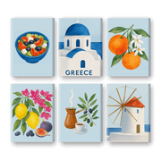 Greek Summer Escape Mini Set - Paint by Numbers Kit