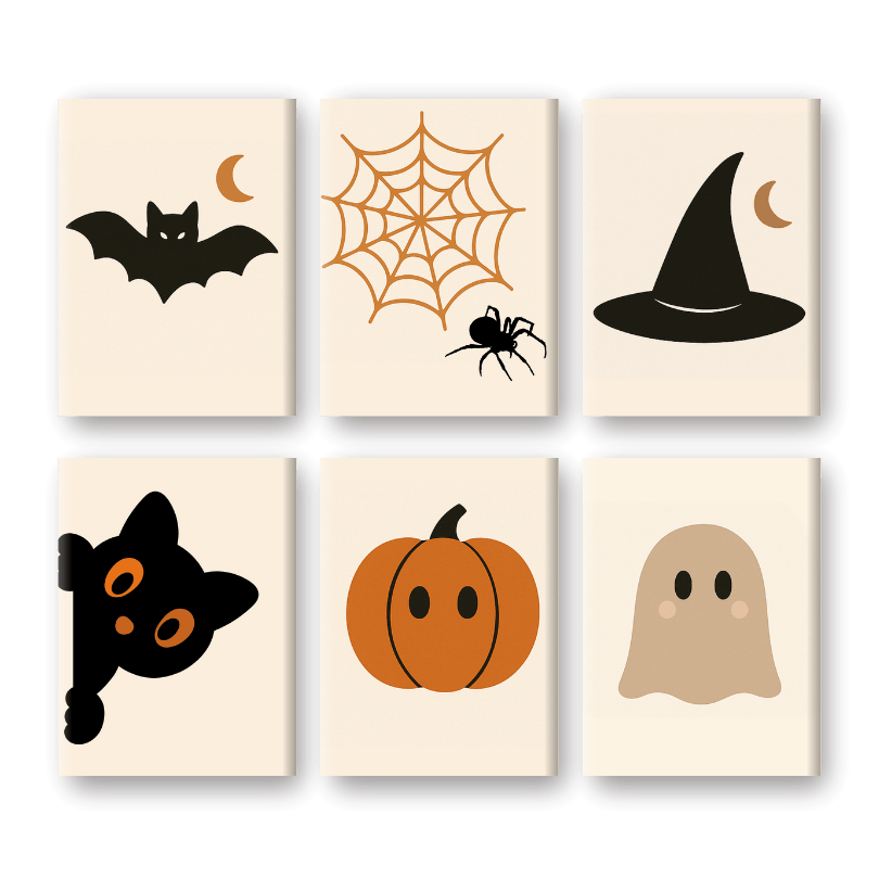 Spooky Fun: Halloween Mini Set - Paint by Numbers Kit