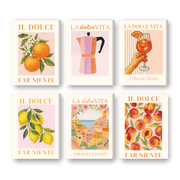 La Dolce Vita: Italian Mini Art - Paint by Numbers Kit