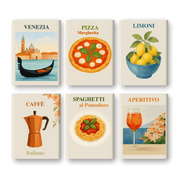 Italian Summer Bliss Mini Collection - Paint by Numbers Kit