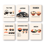 Delicious Japan Feast - Paint by Numbers Kit