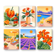 Summer Sips & Sunshine Mini Set - Paint by Numbers Kit