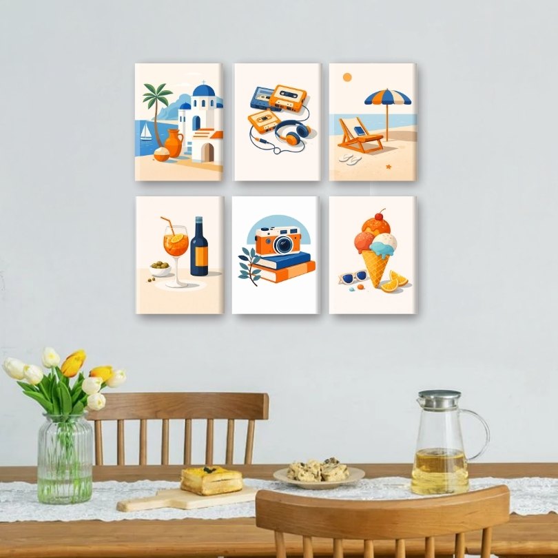 Summery Med Beach Vibes Mini Set - Detail 2