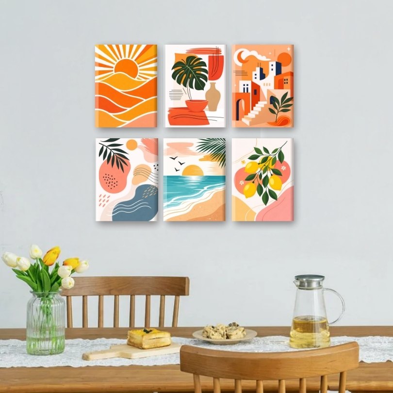 Mediterranean Sunset Serenity - Detail 2