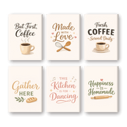 Kitchen Quotes & Inspiration - Paint by Numbers Kit