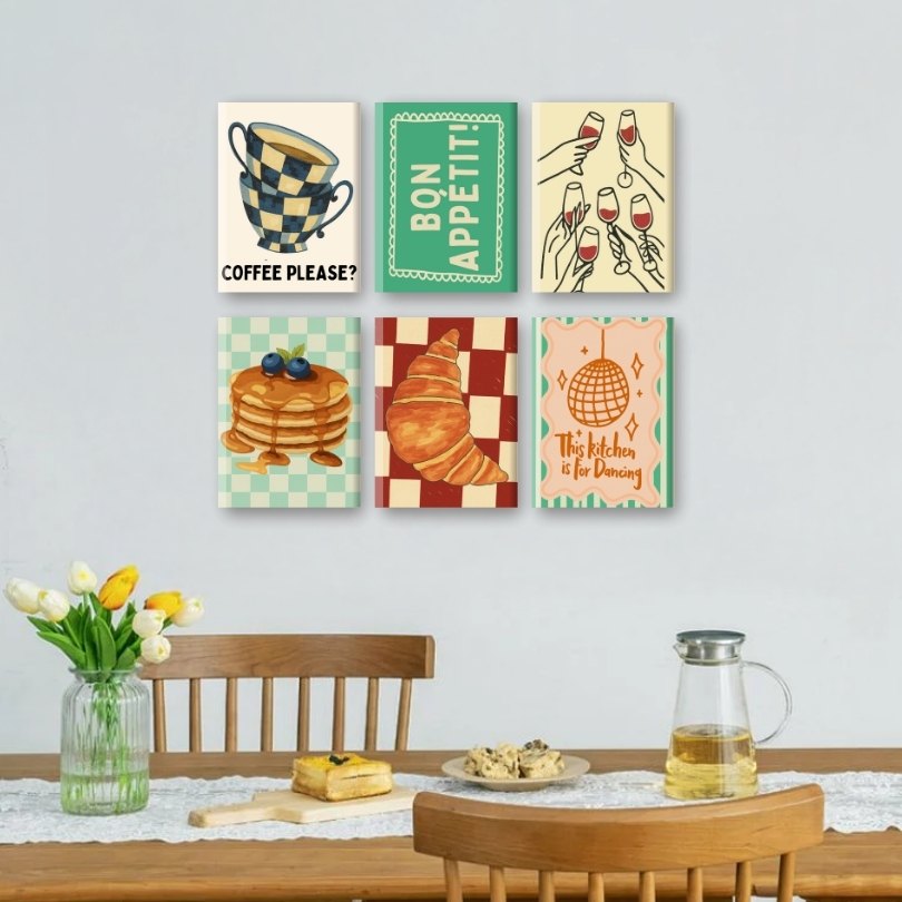 Kitchen Delights | Mini Paintings Set - Detail 2