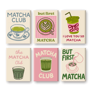 Matcha Calm: Mini Painting Collection - Paint by Numbers Kit