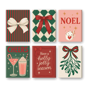 Festive Christmas Scenes - Paint by Numbers Kit
