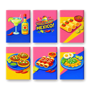 Vibrant Mexican Food Fiesta - Paint by Numbers Kit