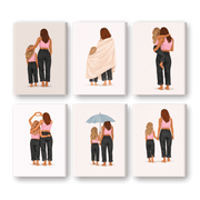 6 Mini Bonds of Love - Paint by Numbers Kit