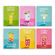 Cocktail & Canvas: Mini Drink Set - Paint by Numbers Kit