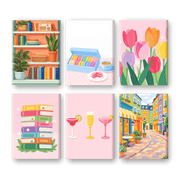 Pastel Cozy Moments Mini Set - Paint by Numbers Kit
