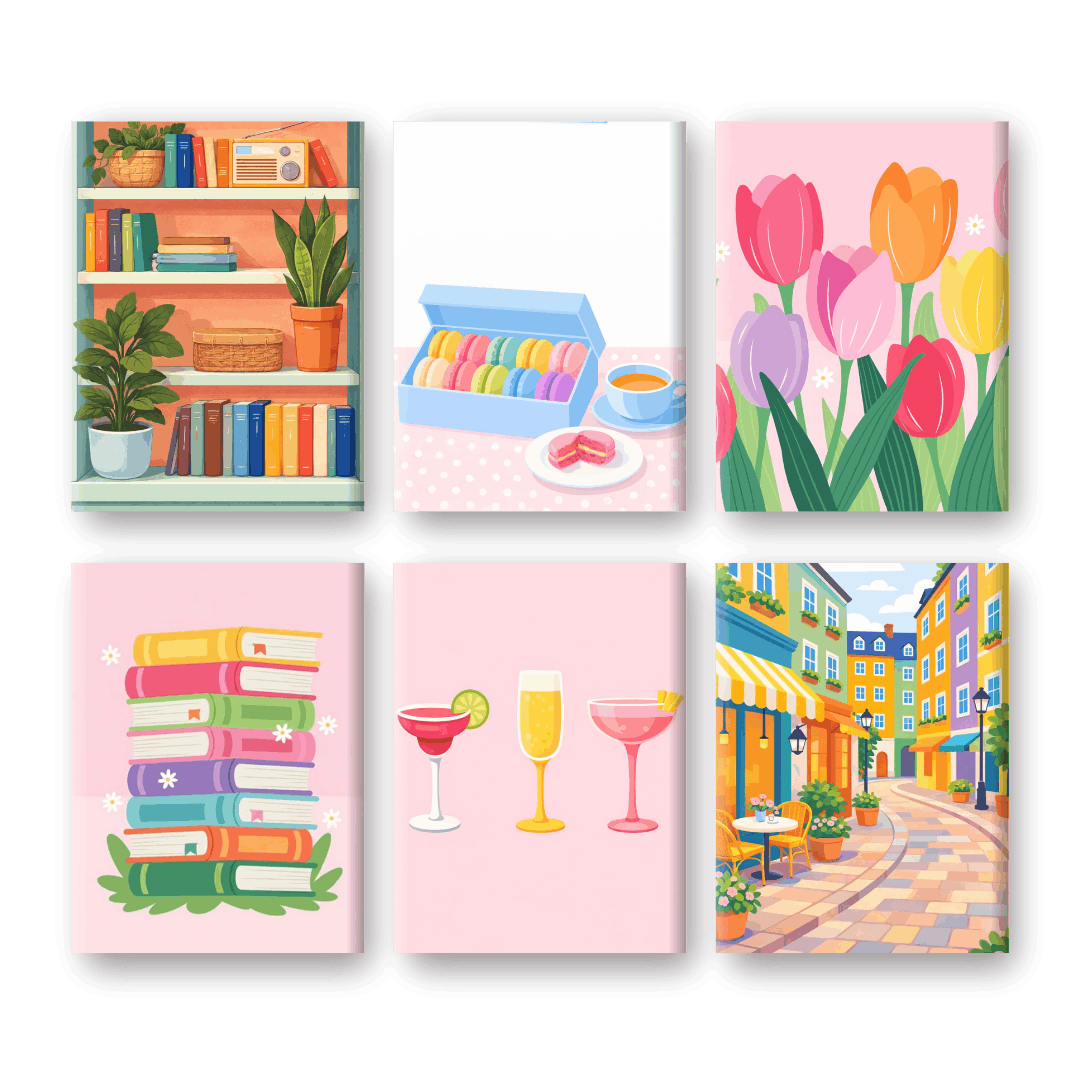 Pastel Cozy Moments Mini Set - Paint by Numbers Kit