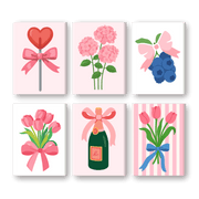 Pink Dreams Mini Paintings - Paint by Numbers Kit