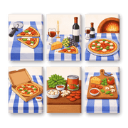 Cheesy Delight Mini Set - Paint by Numbers Kit