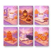 Pumpkin Spice Cozy Picnic - Paint by Numbers Kit