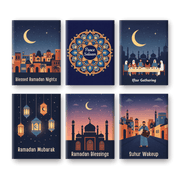 Ramadan Moments Mini Art Set - Paint by Numbers Kit
