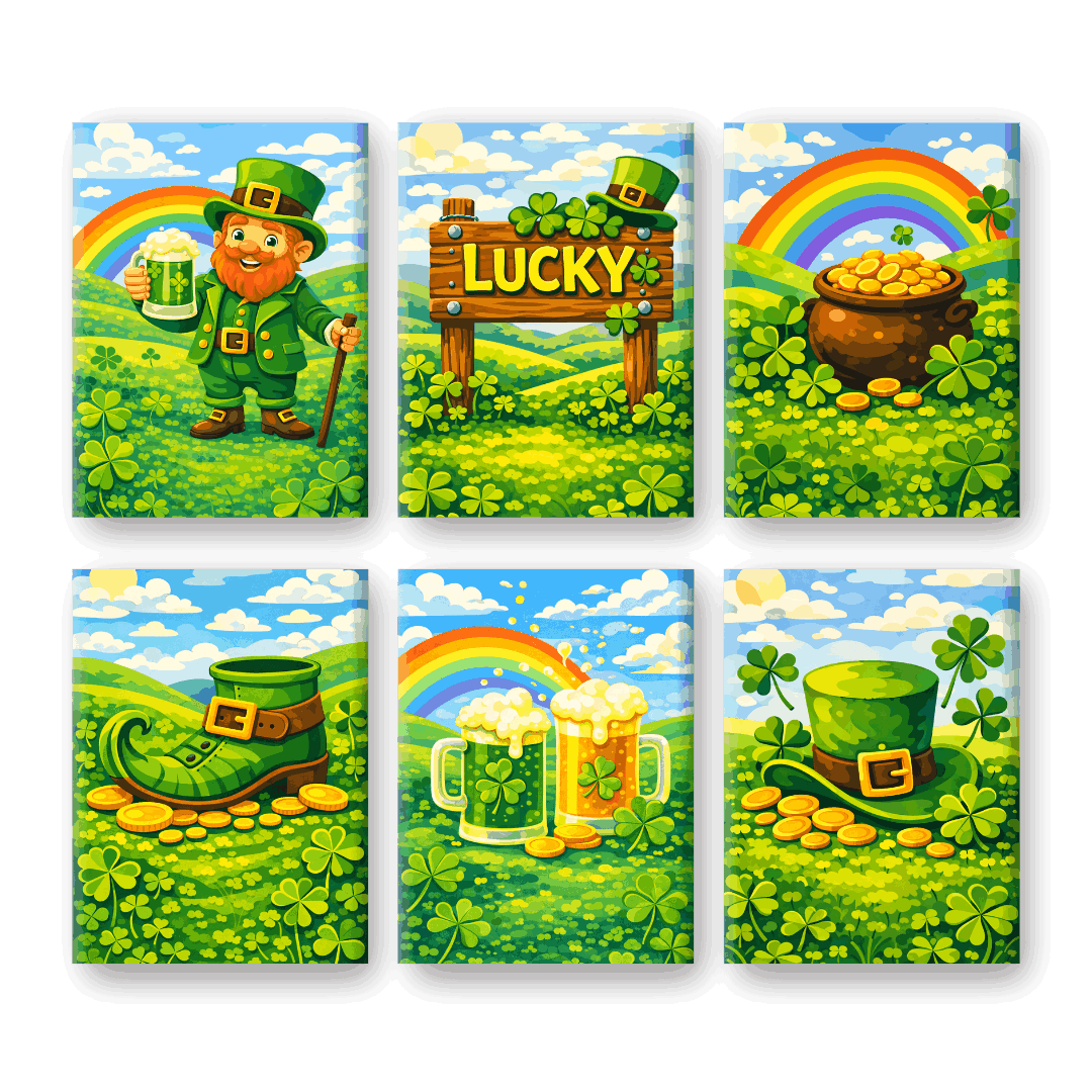 Mini Wonders: Lucky Days Collection - Paint by Numbers Kit