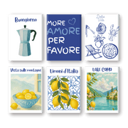 Italian Summer Vibes Mini Paintings - Paint by Numbers Kit