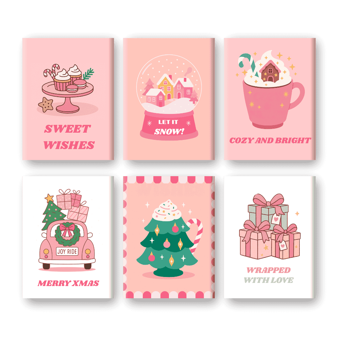 Sweet Christmas Joy Mini Set - Paint by Numbers Kit