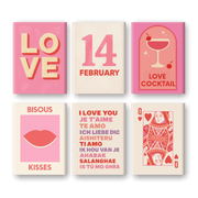 Love in Bloom Valentine Set - Paint by Numbers Kit