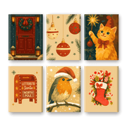 Winter Comforts: Cozy Scene Set - Paint by Numbers Kit
