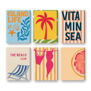 Island Paradise Mini Set - Paint by Numbers Kit