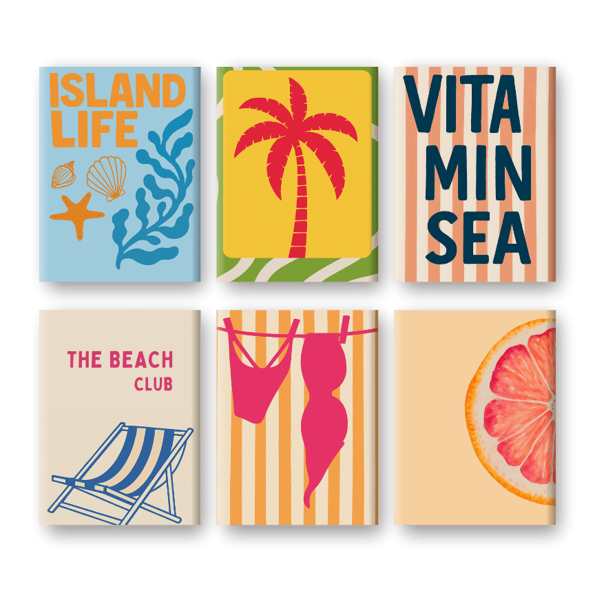 Island Paradise Mini Set - Paint by Numbers Kit