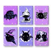 Gothic Charm Mini Art Collection - Paint by Numbers Kit