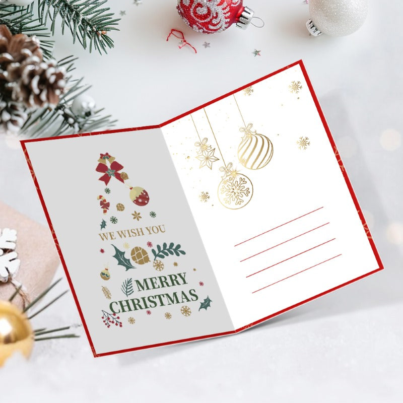 Holiday Greetings Cards - Set C - Detail 4