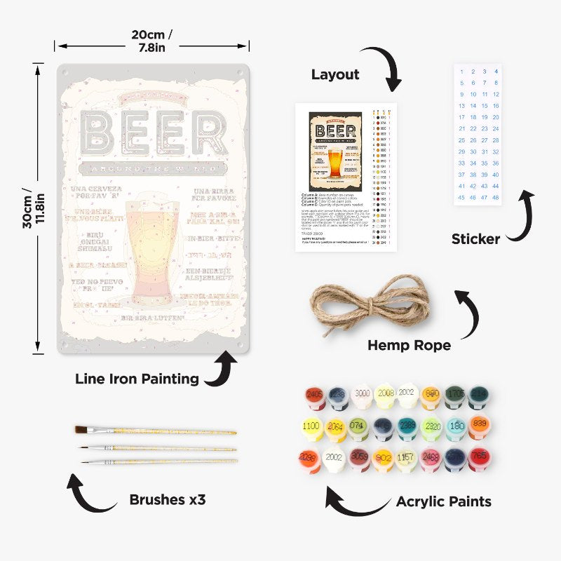 Worldly Beer Celebration Poster - Detail 7