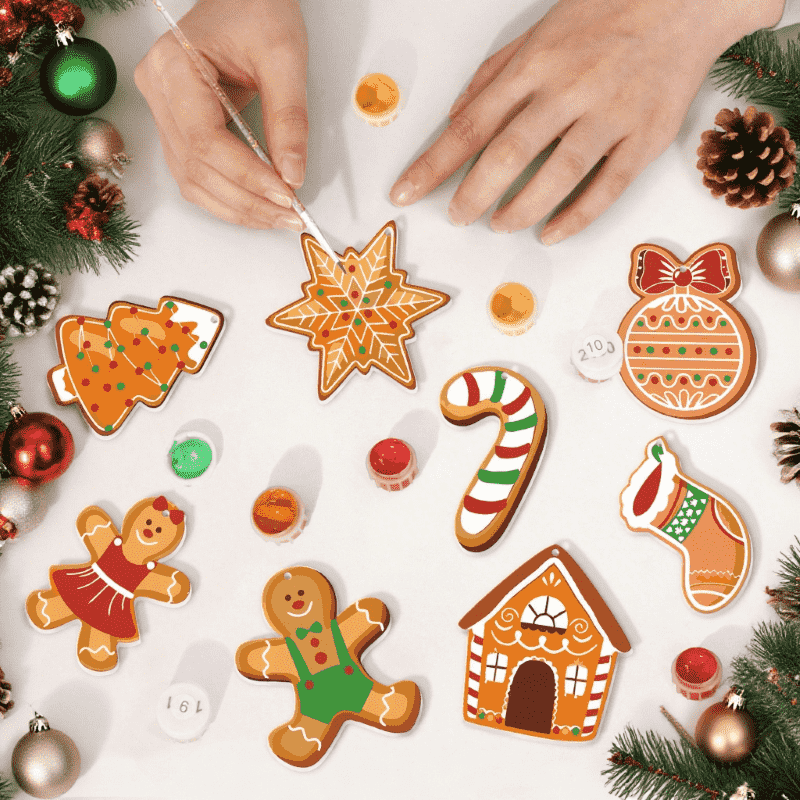 Sweet Gingerbread Ornaments | Christmas Set - Detail 7