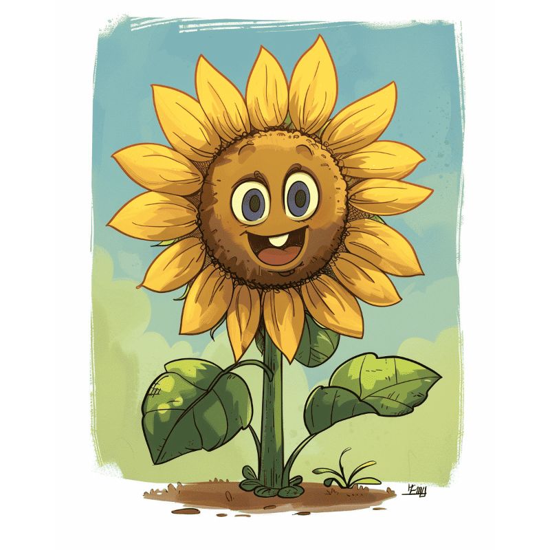 Happy Sunflower Glow - Paint by Numbers Kit