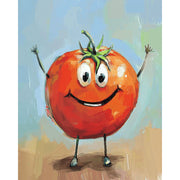 Sunny Tomato Smile - Paint by Numbers Kit