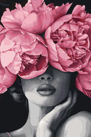 Luminous Noir Woman - Paint by Numbers Kit
