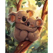 Cuddly Koalas Duo - Paint by Numbers Kit