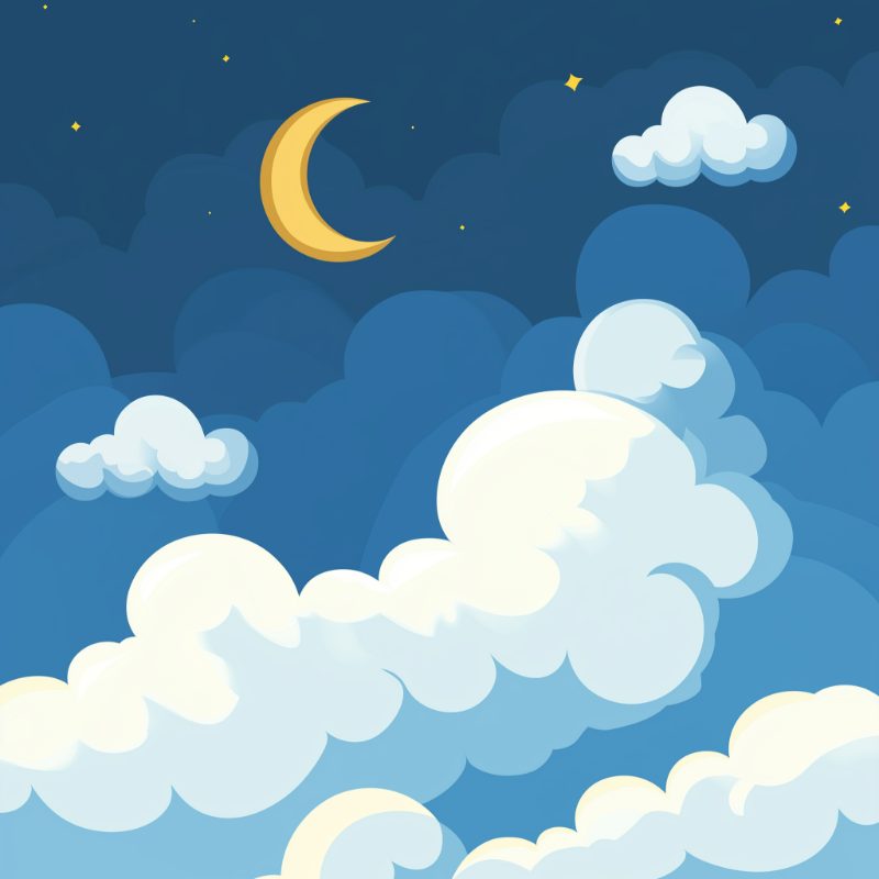 Blue Twilight Mini - Serene Hues - Paint by Numbers Kit