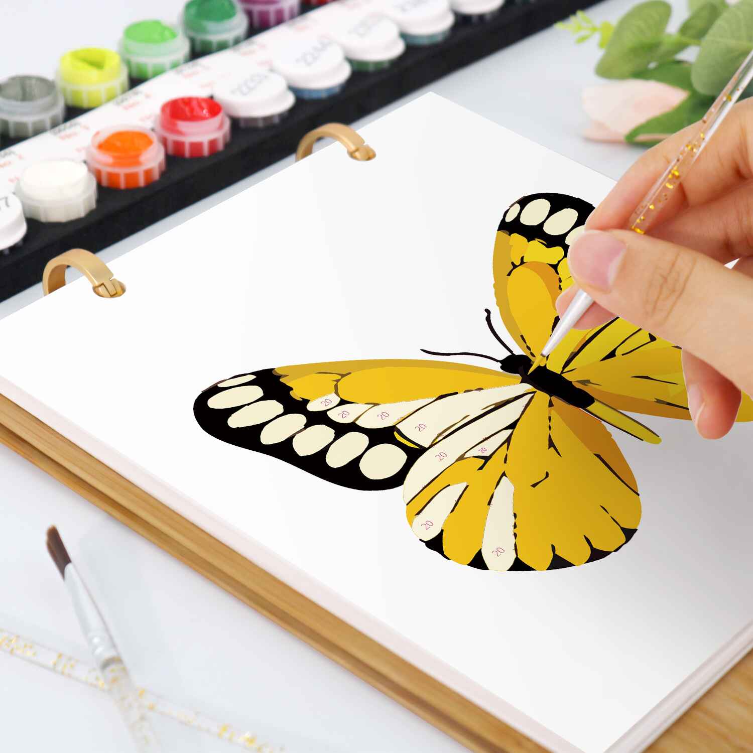 Butterfly Whimsy Desk Calendar 2026 - Detail 10