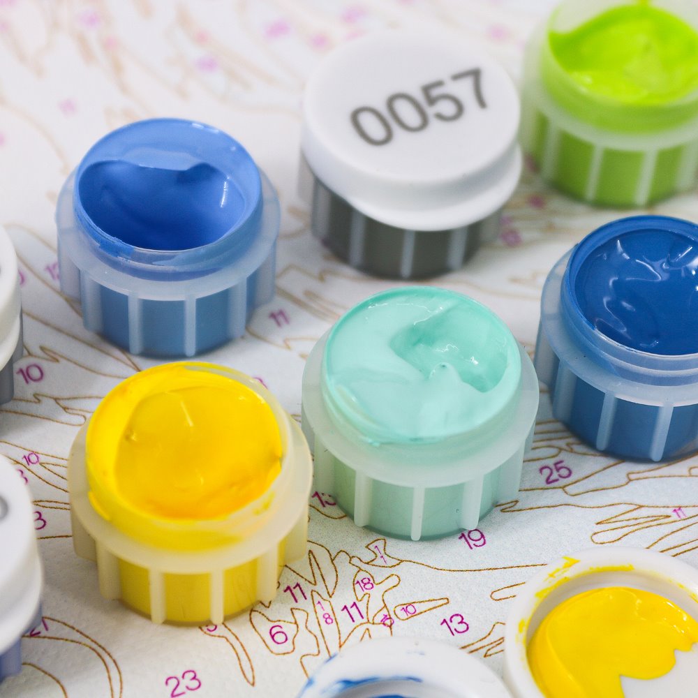 Acrylic Paint Set | Vibrant Colors for Art - Detail 2