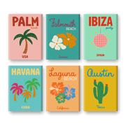 Beach & Summer Mini Collection - Paint by Numbers Kit