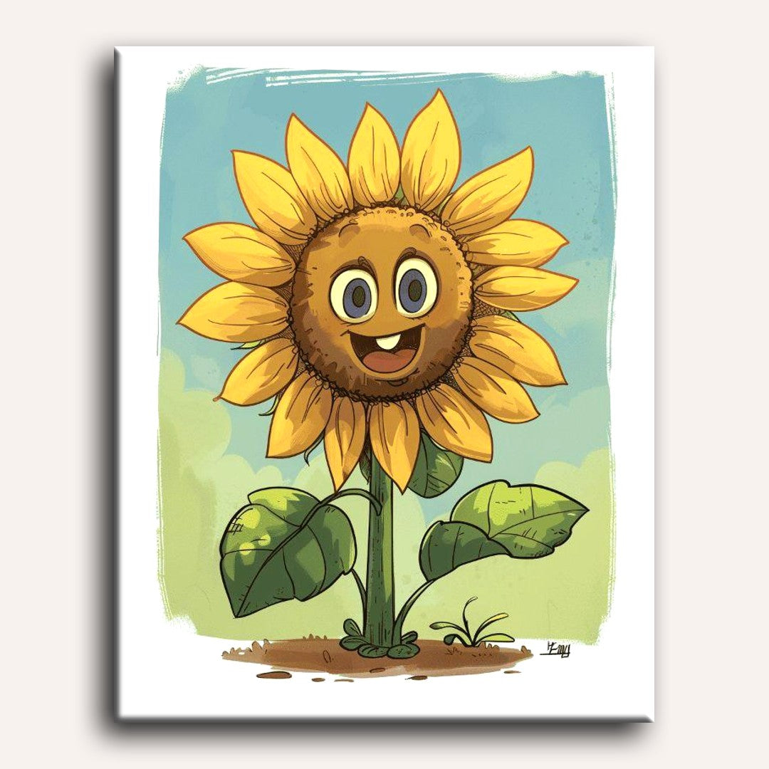 Happy Sunflower Glow - Detail 2