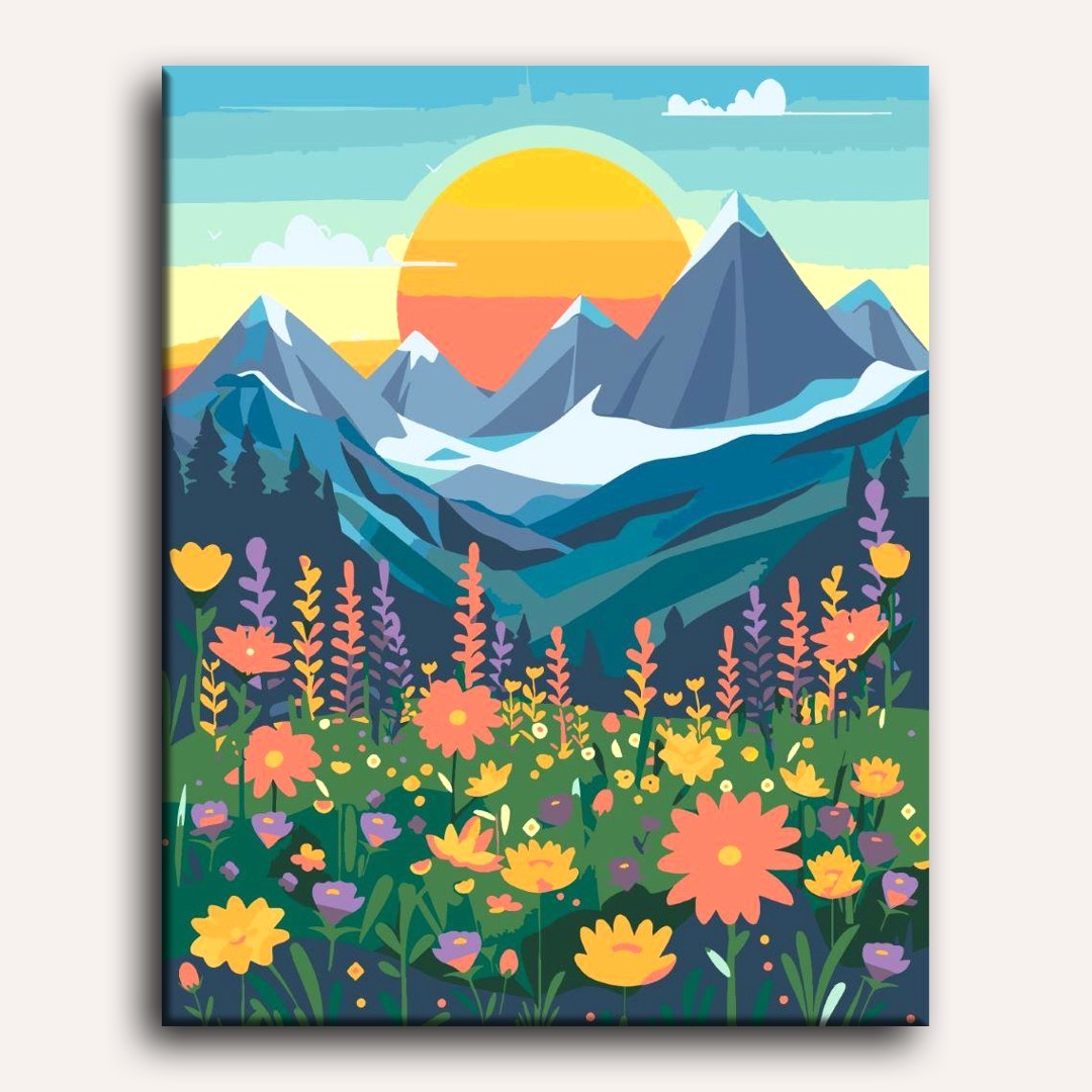 Sunlit Wilderness Scene - Detail 2