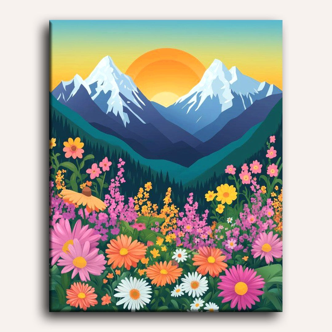 Vivid Mountain Vista - Detail 2
