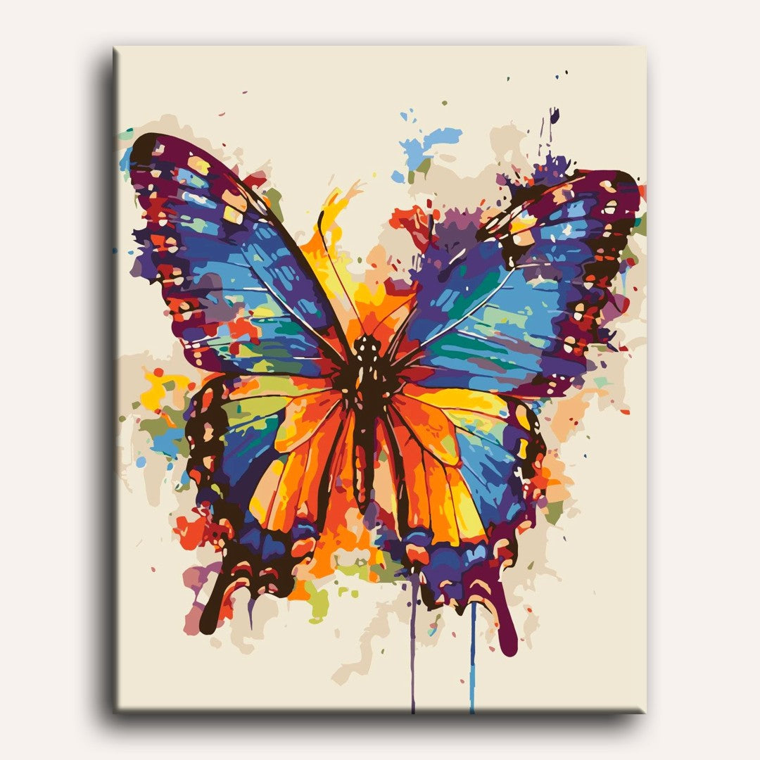 Colorful Butterfly Splash - Detail 2