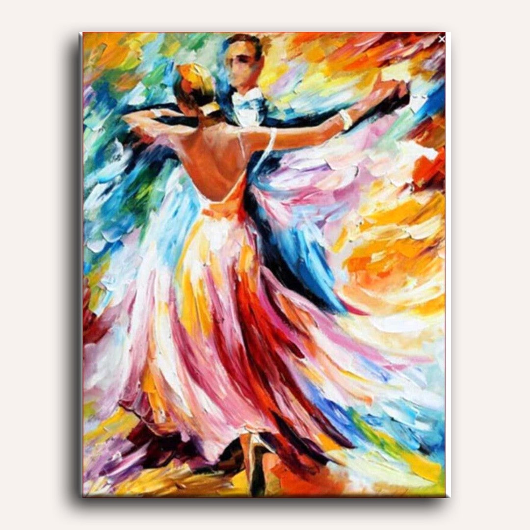 Dancing in Color | Paint by Numbers - Detail 2