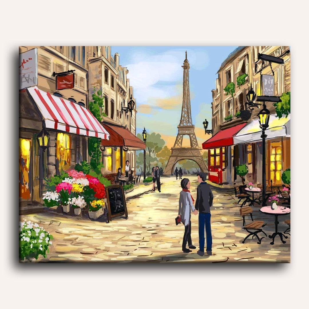 Parisian Charm | Paint by Numbers - Detail 2