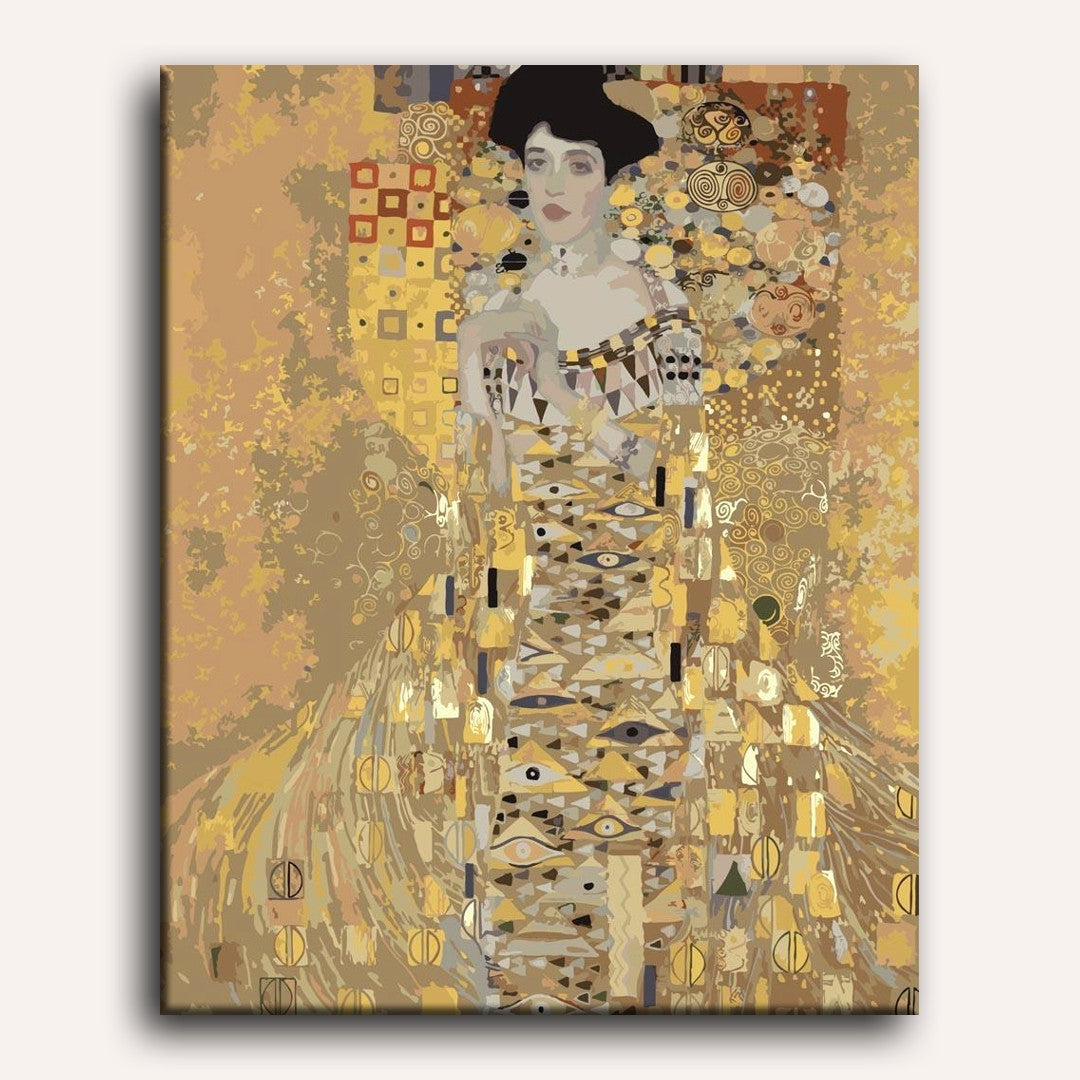 Gilded Portrait of Adele - Detail 2