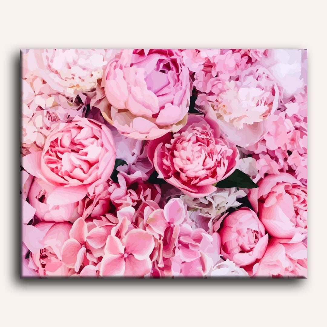 Peony Blossom Background - Detail 2